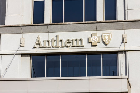 Indianapolis - Circa November 2016: Anthem World Headquarters. Anthem is a Trusted Health Insurance Plan Provider XIのeditorial素材