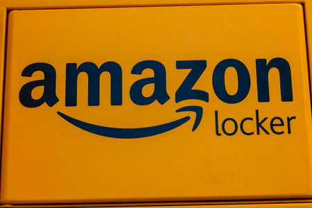 Las Vegas - Circa December 2016: Amazon Locker Location. Amazon Locker is a self-service parcel...