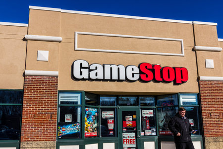 Lafayette - Circa December 2016: GameStop Strip Mall Location. GameStop is a Video Game and...