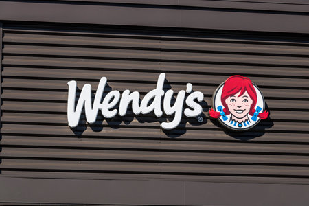 Indianapolis - Circa March 2017: Wendy's Retail Location. Wendy's is an International Fast Food...