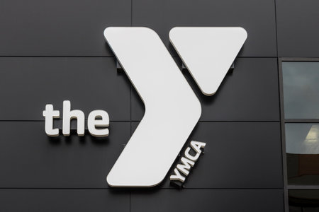 Kokomo - Circa April 2017: Downtown YMCA. The YMCA works to bring social justice to young people and their communities IVのeditorial素材