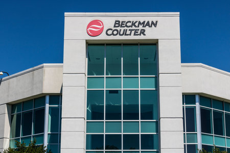 Indianapolis - Circa July 2017: Beckman Coulter Life Science Division. Beckman Coulter is involved...