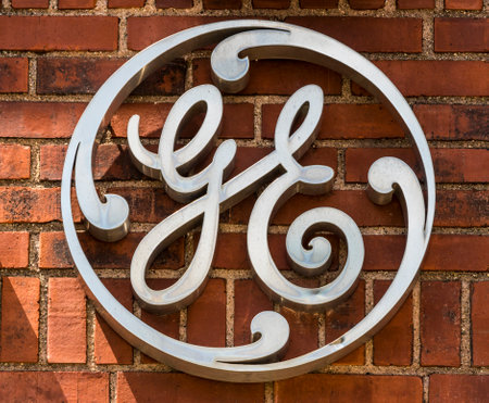 Ft. Wayne - Circa August 2017: General Electric Factory. GE divisions include aviation, energy, healthcare and lighting XIVのeditorial素材