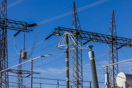 Dangerous High Voltage Electrical Power Substation III