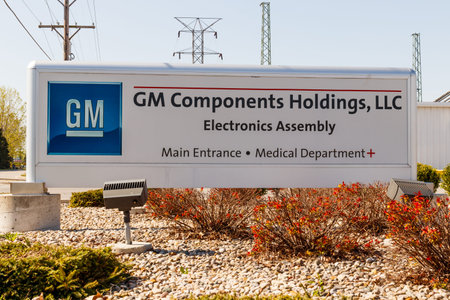 Kokomo - Circa May 2018: GM Components Holdings. GMCH is a supplier of leading electronics...