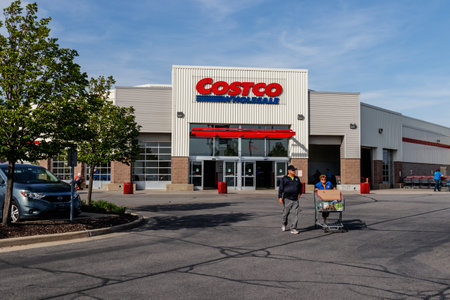 Hobart - Circa May 2018: Costco Wholesale Location. Costco Wholesale is a Multi-Billion Dollar Global Retailer IIのeditorial素材