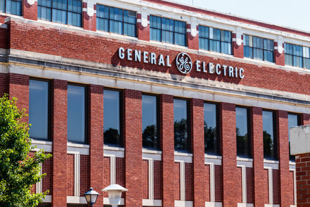 Ft. Wayne - Circa June 2018: Former General Electric Lighting Factory. Financial troubles have forced GE to seek buyers for several divisions, including lighting and healthcare IVのeditorial素材