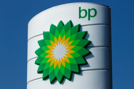 Fort Wayne - Circa August 2018: BP Retail Gas Station. BP is One of the World's Leading Integrated Oil and Gas Companies Vのeditorial素材