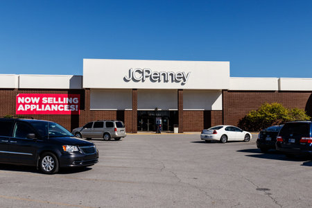 Lafayette - Circa October 2018: JC Penney Retail Mall Location. JCP is an Apparel and Home Furnishing Retailer VIのeditorial素材