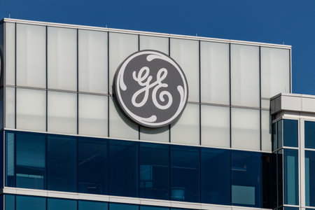 Cincinnati - Circa February 2019: General Electric Global Operations Center. Financial troubles have forced GE to seek buyers for many of its divisions IIのeditorial素材