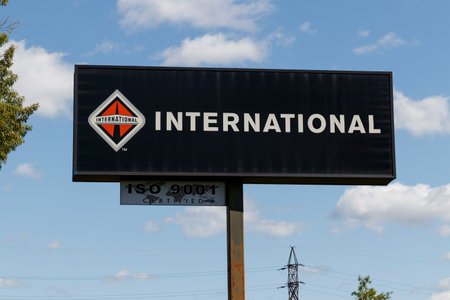 Ft. Wayne - Circa August 2019: Former International Harvester Truck Engine Plant. International is owned by Navistar Xのeditorial素材