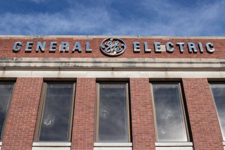 Ft. Wayne - Circa November 2020: General Electric Lighting Factory. Financial troubles have forced GE to seek buyers for several divisions, including lighting and healthcare.のeditorial素材