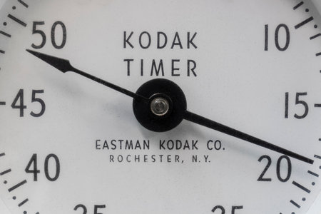 Noblesville - Circa January 2021: Kodak Timer manufactured by the Eastman Kodak Company. Kodak was once the largest film producer in the world.のeditorial素材