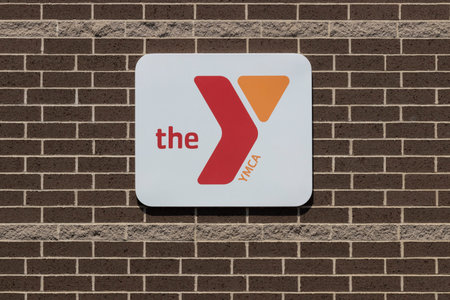 Wabash - Circa April 2021: YMCA of the USA youth and fitness center. YMCA works to bring social...