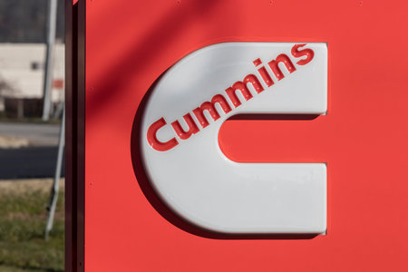 West Chester - Circa December 2021: Cummins sales and service. Cummins is a manufacturer of...