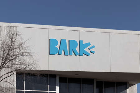 Hebron - Circa February 2022: Bark, the parent company of BarkBox, distribution center. BarkBox is a monthly subscription service providing dog products.のeditorial素材