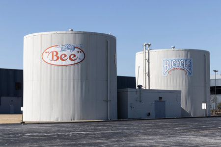 Erlanger - Circa February 2022: United States Playing Card Company headquarters. The United States Playing Card Company is a subsidiary of Cartamundi.のeditorial素材