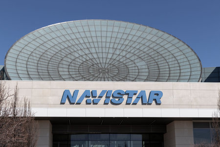 Lisle - Circa March 2022: Navistar International headquarters. Navistar manufactures gas, diesel,...