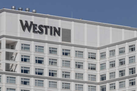 Lombard - Circa March 2022: Westin Chicago Lombard. Westin is an upscale hotel property in the Marriott International portfolio.のeditorial素材