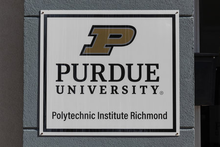 Richmond - Circa April 2022: Purdue Polytechnic Richmond campus. Purdue Polytechnic offers four...