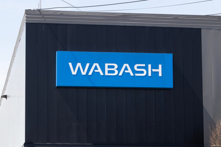 Lafayette - Circa April 2023: Wabash National headquarters. Wabash National makes semi trailers and...