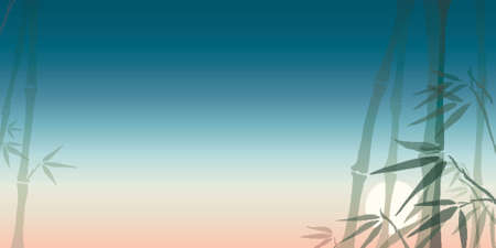 bamboo, gradients のイラスト素材