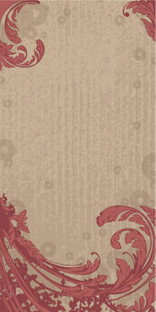 vector floral backgroundのイラスト素材