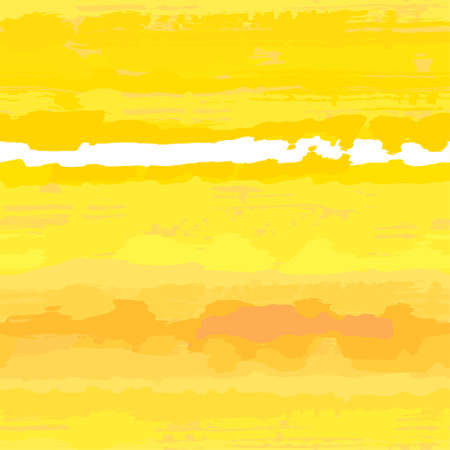 Sunny-yellow textured wtercolor seamless backroundのイラスト素材