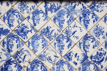 detail of tradition floor in Chinese styleの写真素材