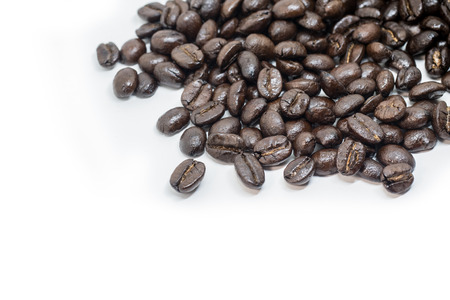 roasted coffee beansの写真素材