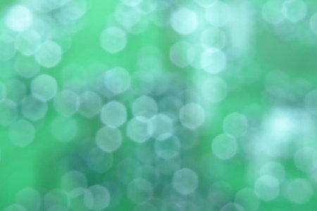 Abstract green background with circular bokeh, 01