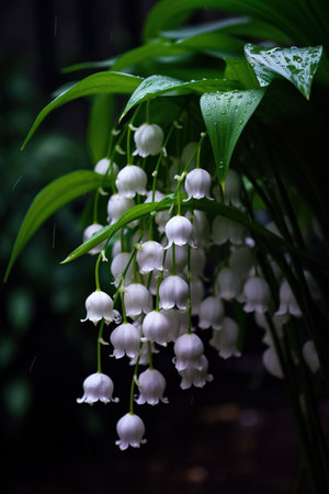 Lily of the valley (Convallaria majalis)の素材