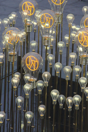 Light bulbのeditorial素材