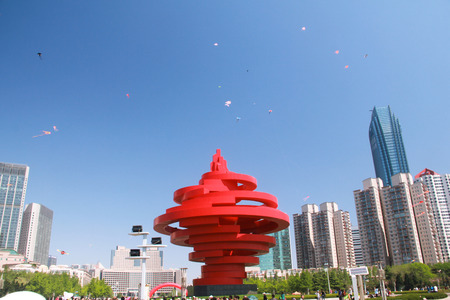 Qingdao May Fourth squareのeditorial素材