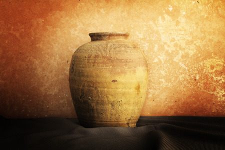 Thailand Clay Jarの写真素材