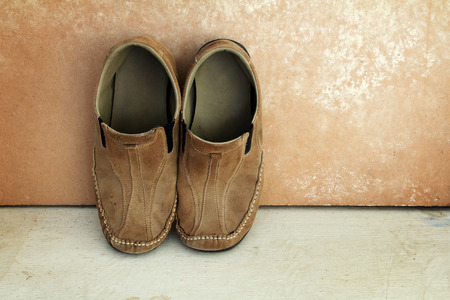 Vintage Men shoesの写真素材