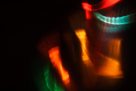 Lens flare dark creativeの写真素材