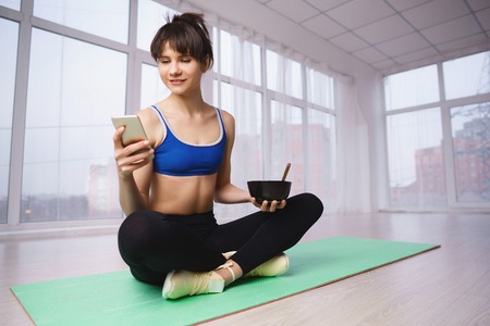 using personal dietitian, smart diet planner appの写真素材