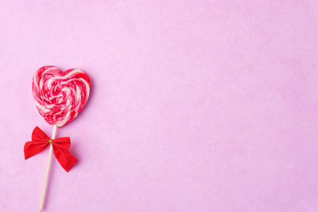 valentines day background, heart shaped lollipop