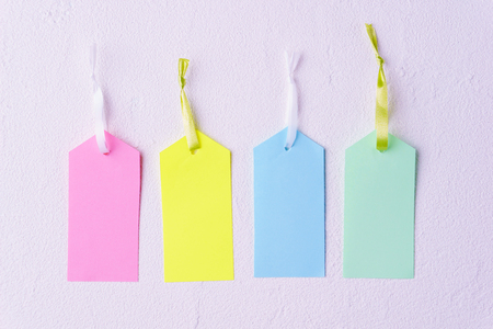 sale banner template with price tagsの写真素材