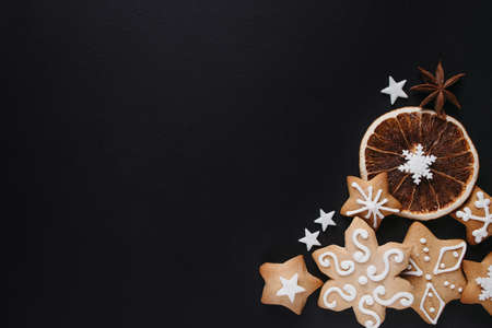 Christmas and New Year design templateの写真素材