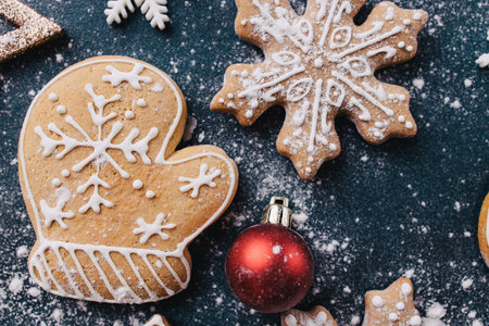 Christmas and New Year holidays preparations. Family traditions, DIY, celebration concept. Festive...