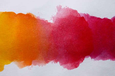 An abstract hand drawn haze watercolor backgroundの写真素材