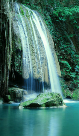 Waterfall beautiful nature