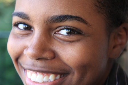 woman smilingのeditorial素材