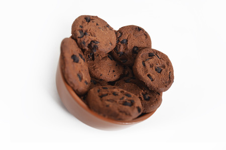 Chocolate cookiesの写真素材