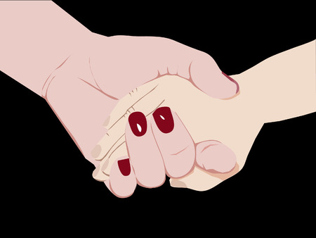 mother`s handのイラスト素材