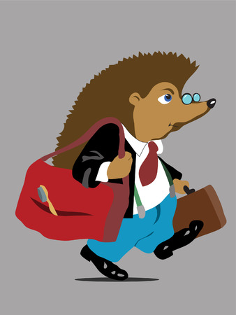 hedgehogのイラスト素材