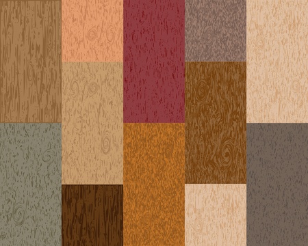 wooden tilesのイラスト素材