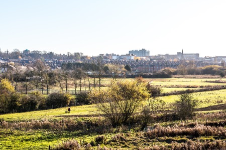 Countryside Lanscape View in United Kingdom.の写真素材